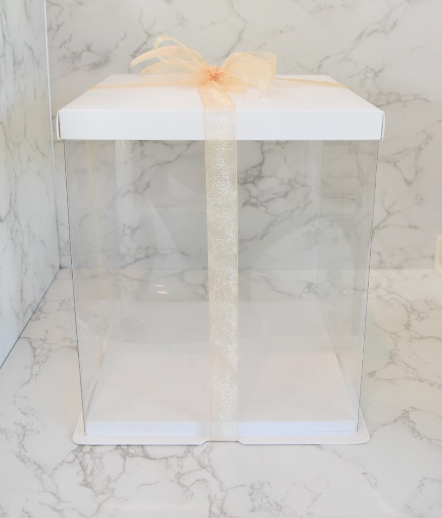 ADD-ON] Transparent Cake Box – The Baker Kneads
