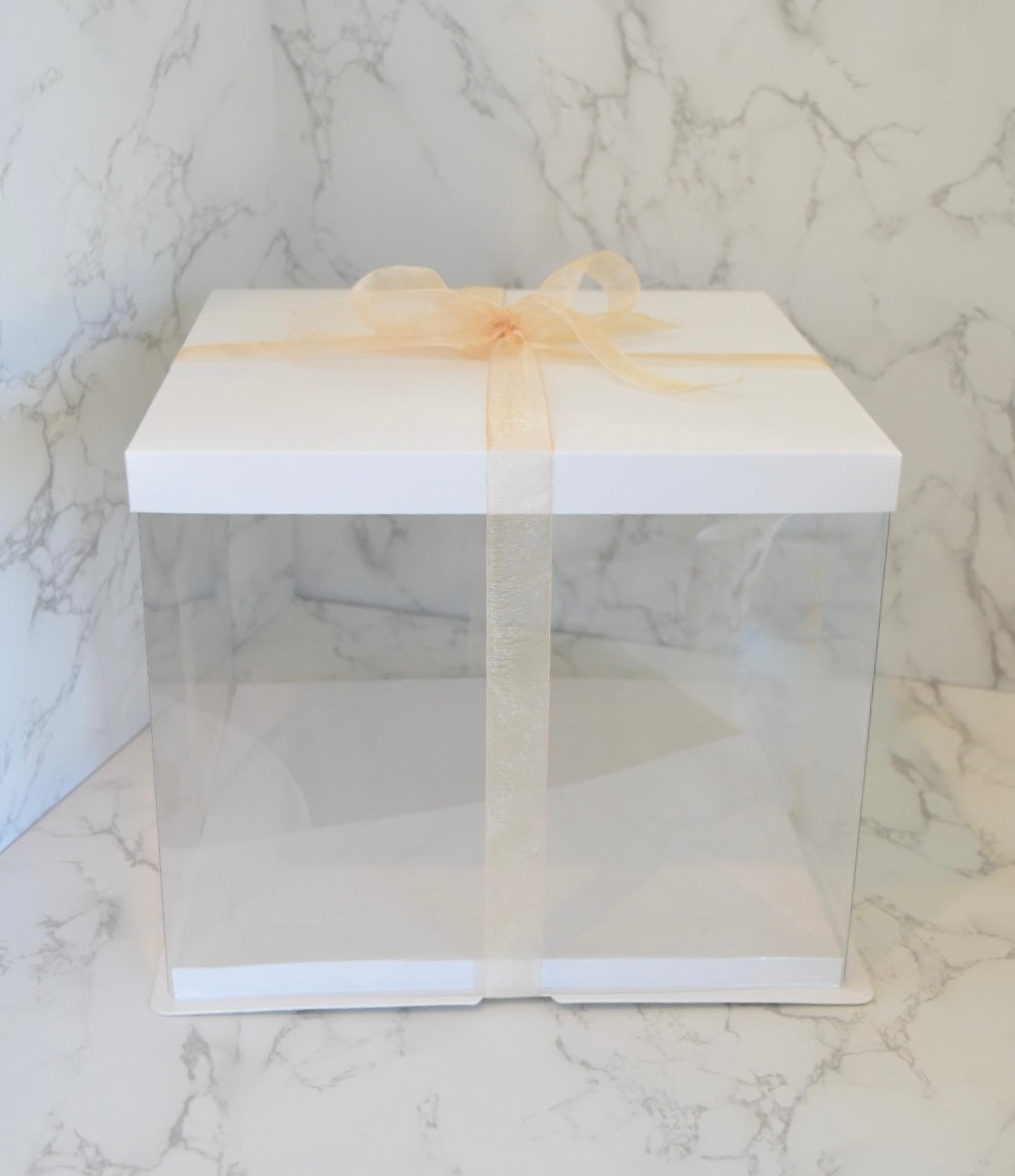 White E-Flue Tier 14 X 14 X 16 Cake Box – Bakers Authority