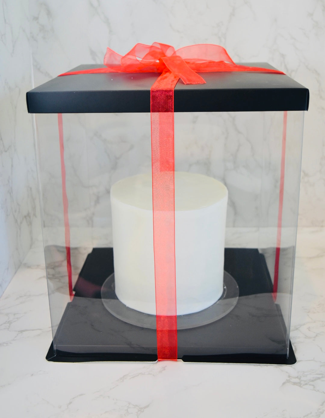 Buy Plastic Cake Box Tub With Clips Handle Storage Containers Airtight Lid  Online at desertcartINDIA